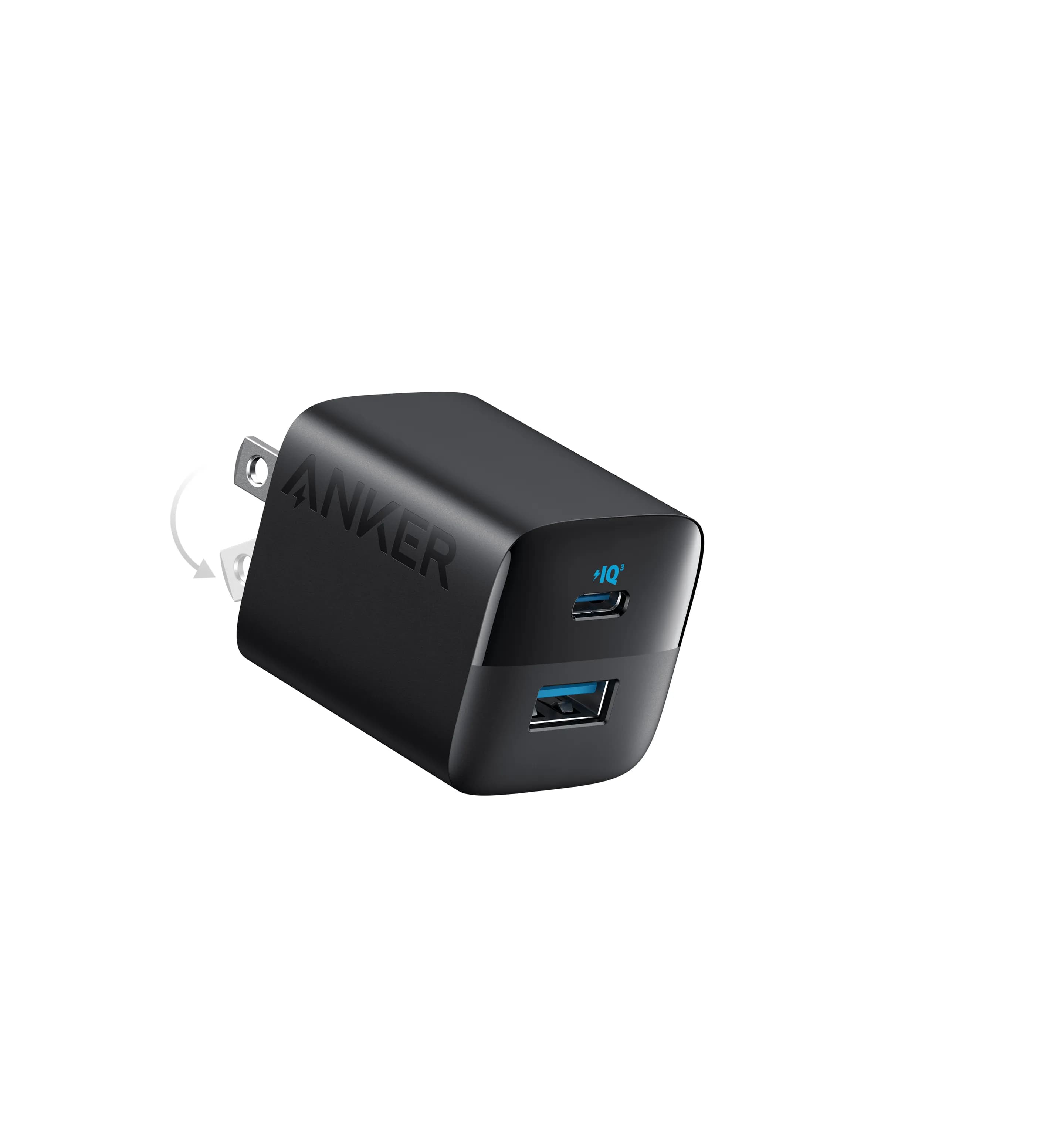 ANKER 323 CHARGER 33W 1A/1C, BLACK – Anker