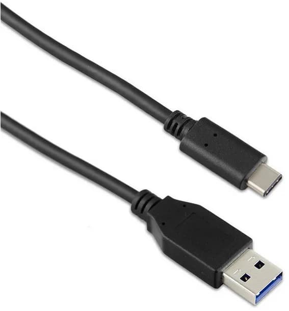 Targus USB-C – USB-A -kaapeli, 1 m, musta
