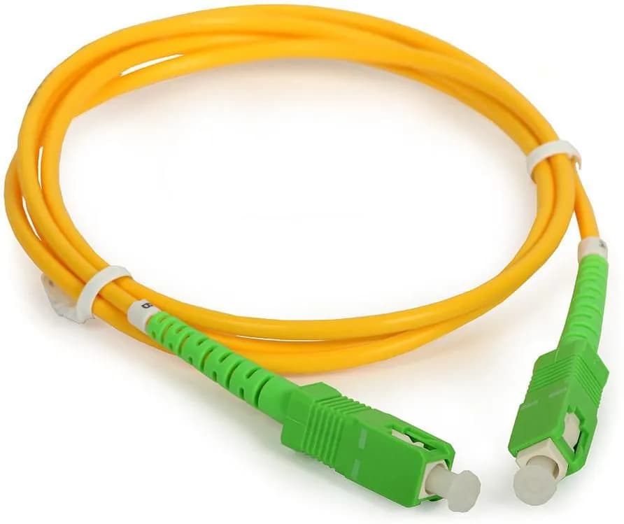 MicroConnect OS2 LSZH SC/APC-SC/APC 1.5m -valokuitukaapeli, keltainen – Microconnect