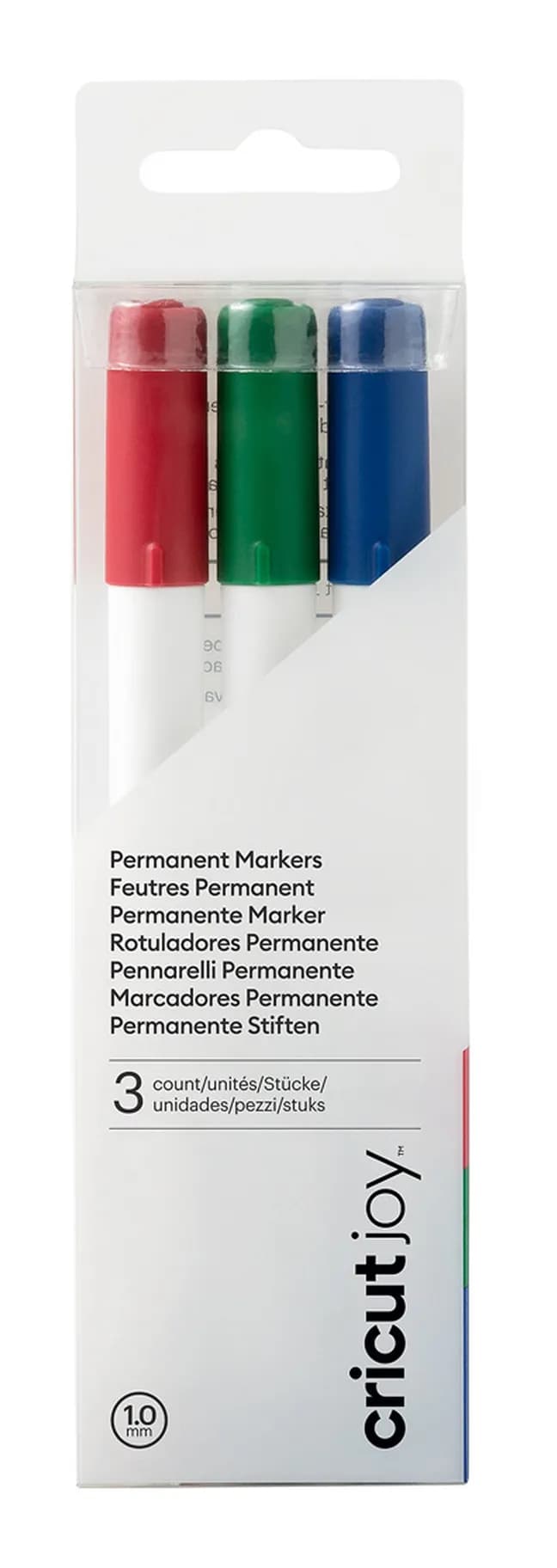 Cricut Joy Permanent markers 3-pack 1.0 (Blue, Red, Green) – CRICUT