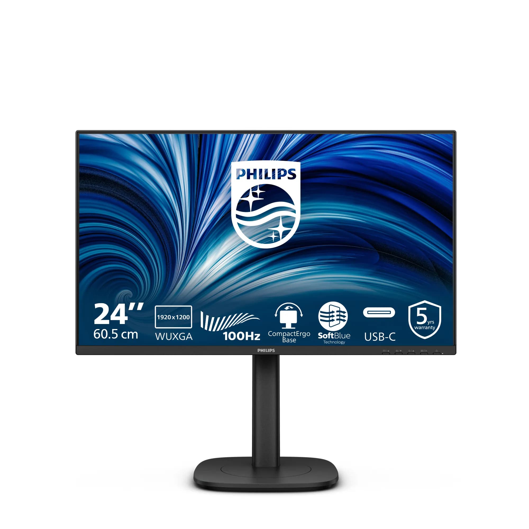 Philips 24B2N3200D/00 24.1" WUXGA, IPS -näyttö, USB Hub – Philips