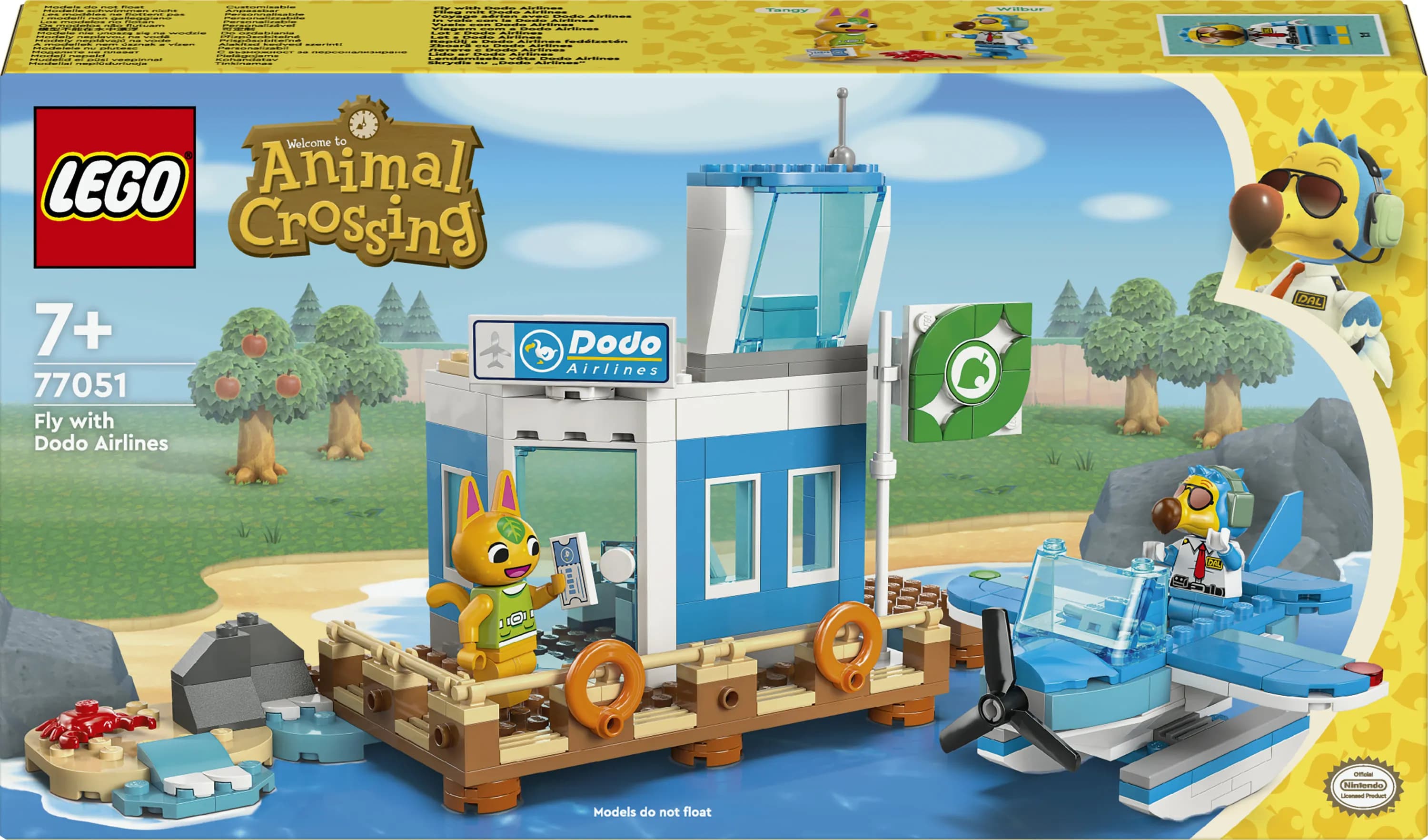 LEGO Animal Crossing Dodo Airlines kutsuu lennolle 77051 – LEGO
