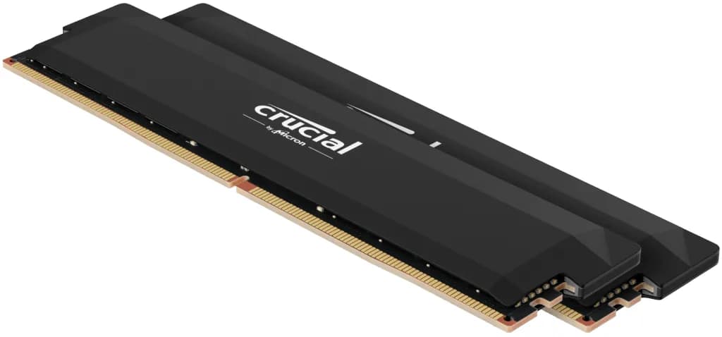Crucial Pro 32 Gt (2 x 16 Gt) DDR5 6400 MHz, CL38 -muisti (XMP/EXPO) – Crucial