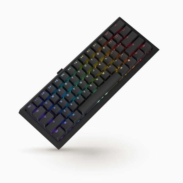 Ducky One X Mini Wireless -langaton mekaaninen pelinäppäimistö, Ducky Inductive, musta – DUCKY