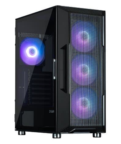 Zalman I3 Neo ARGB -miditornikotelo ikkunalla, musta
