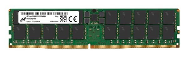 Crucial Micron RDIMM 64 Gt (1 x 64 Gt) DDR5 5600 MHz, CL46 -muisti