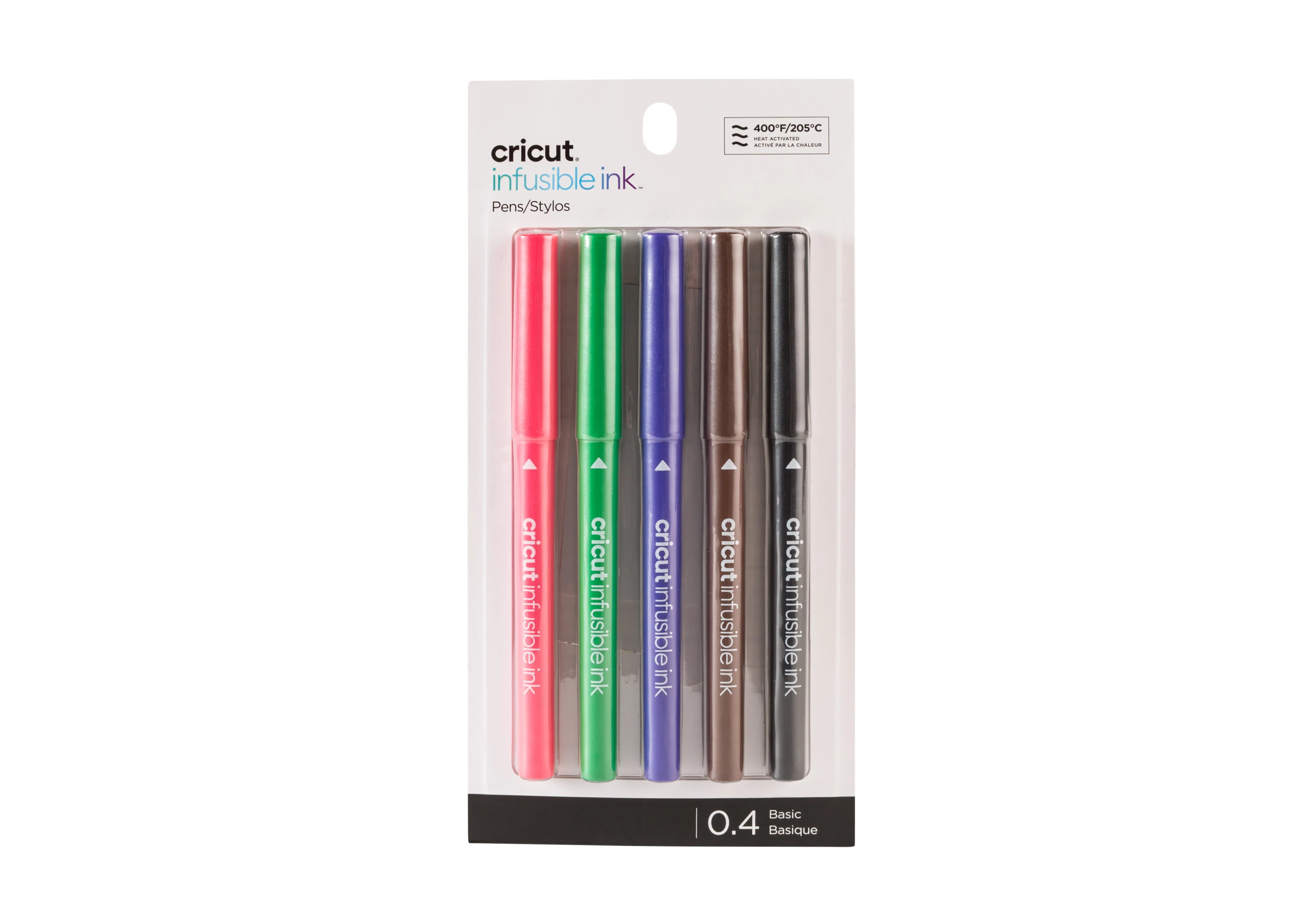 Cricut Explore/Maker Infusible Ink Fine Point Pen Set 5-pack (Basics) – CRICUT