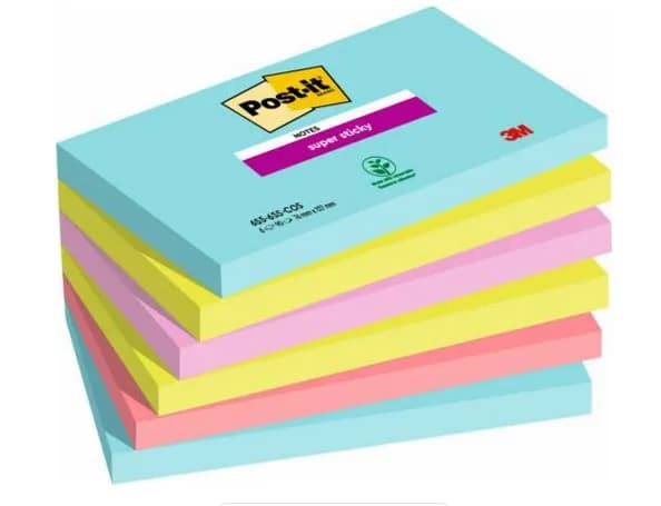 Post-it SS-Notes 76x127 Miami (6) – 3M