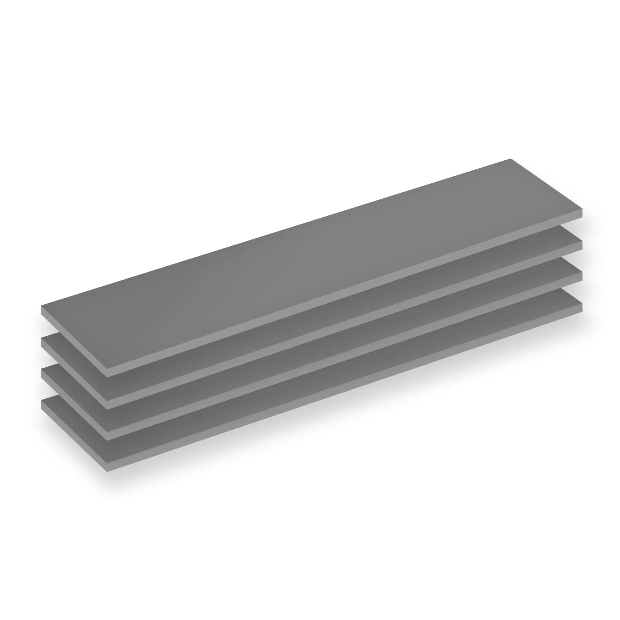 ARCTIC TP-4 120 x 20 x 1.0 mm 4 kpl -lämpötyyny, harmaa