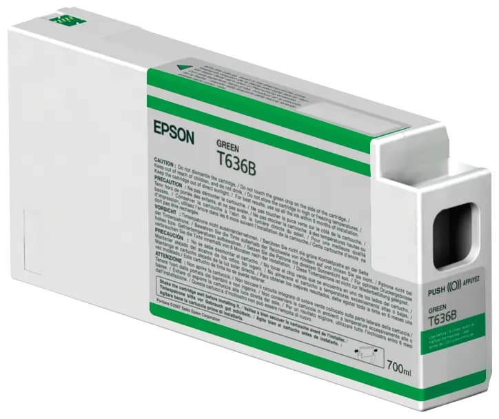 Epson T636B00-mustekasetti, 700 ml, vihreä