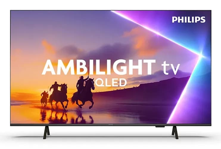 Philips PUS8450 55" 4K QLED Titan OS TV, 60 Hz, HDR10+ – Philips