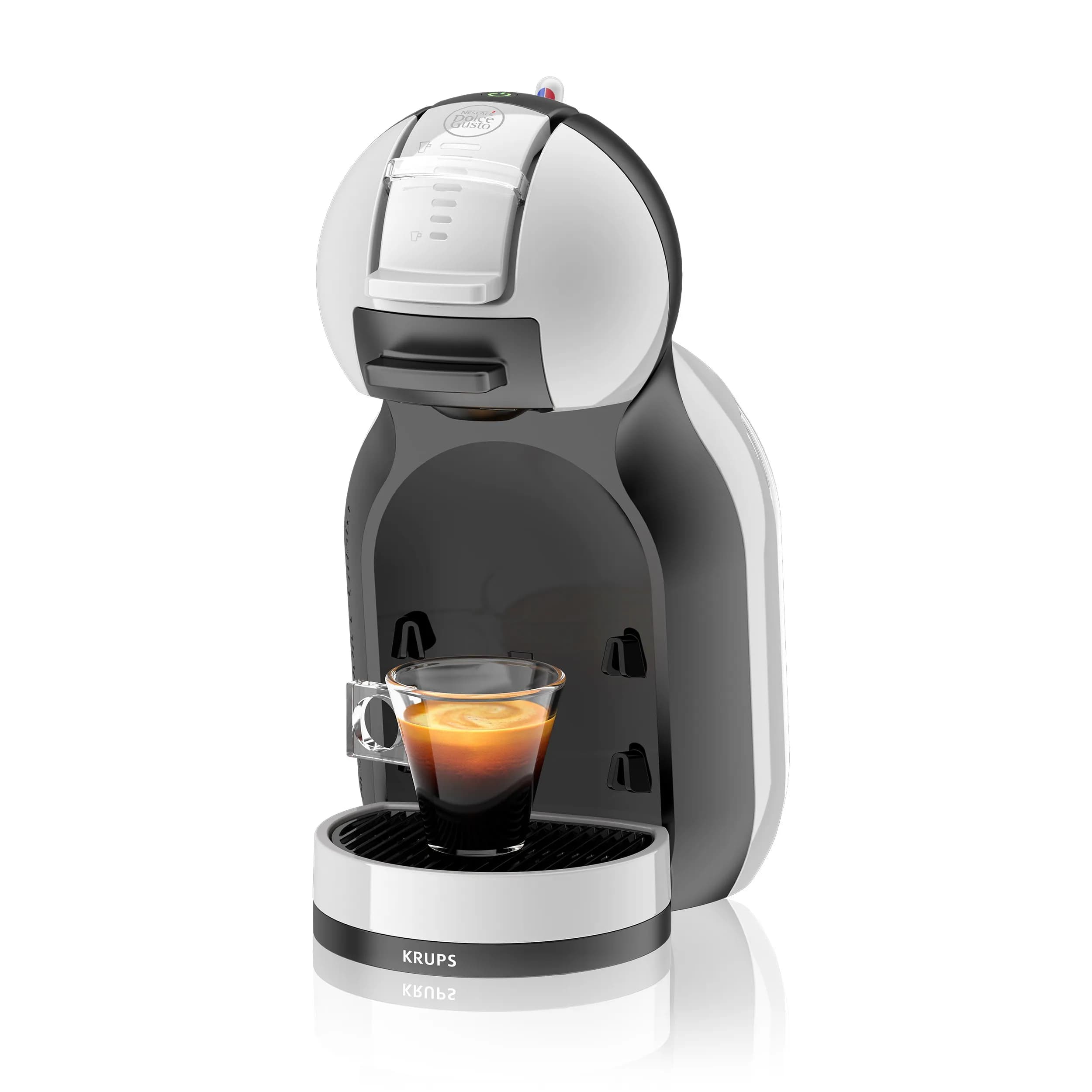Krups Nescafé Dolce Gusto Mini Me KP123B10 -kapselikone, musta, Ruostumaton teräs