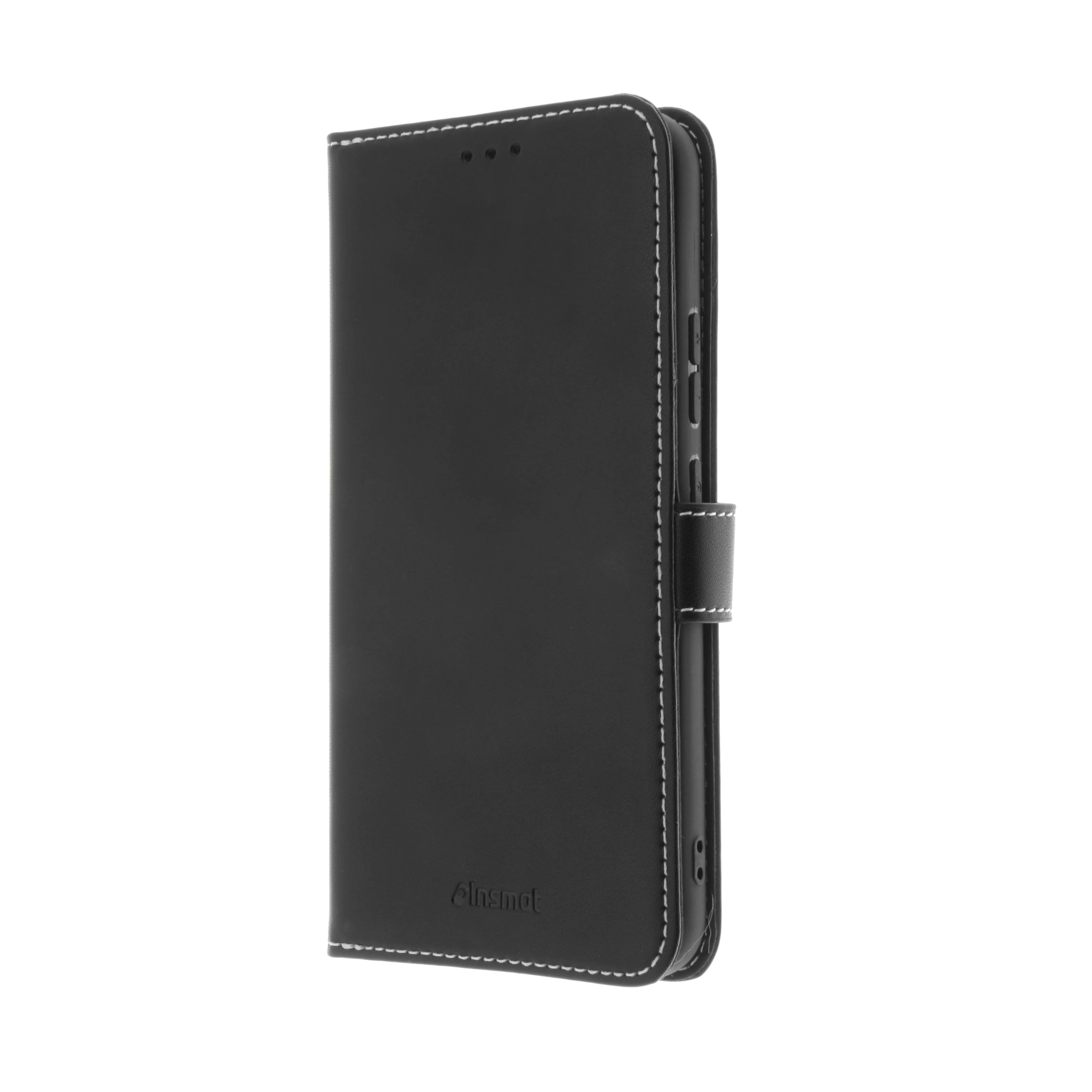 Insmat Flip Case, Galaxy A14 -lompakkokotelo, Musta – Insmat