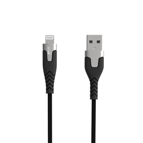 Gear PRO USB-A – Lightning -kaapeli, 1,5 m, musta