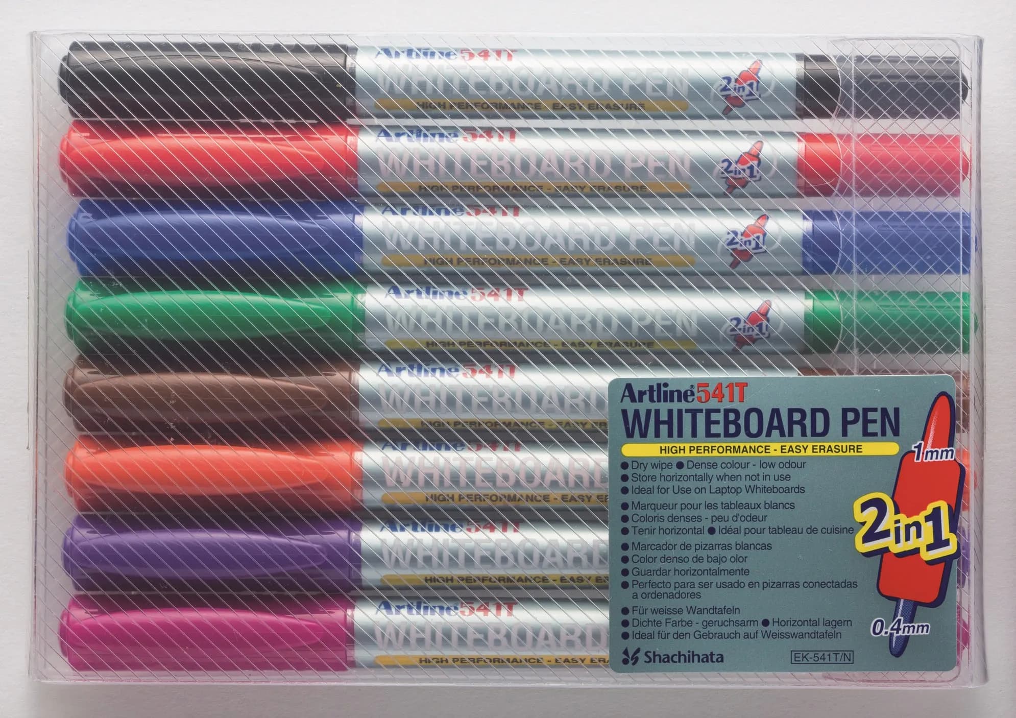 Artline 541T 2i1 Whiteboard 8/set