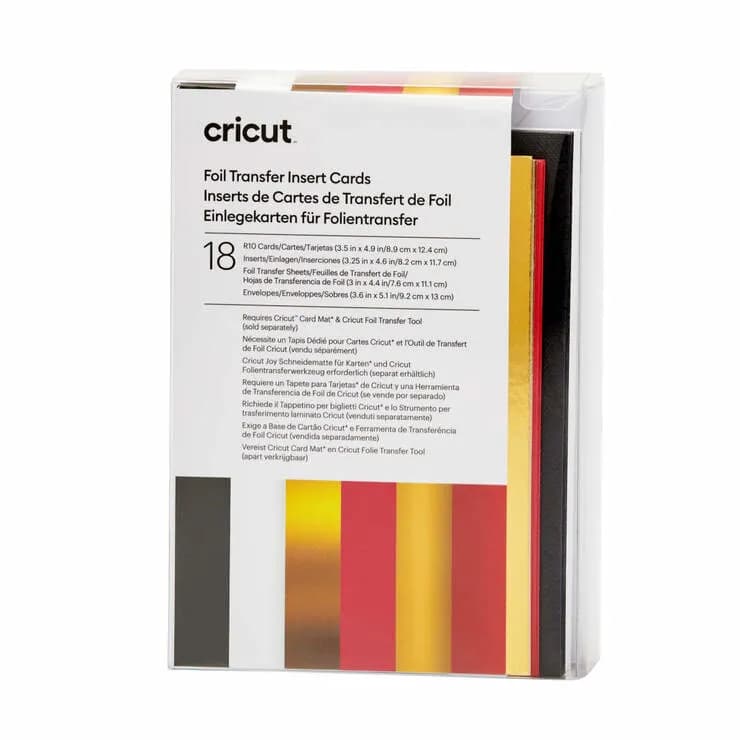 Cricut Foil kortti-insertit Royal Flush, 18 kpl – CRICUT
