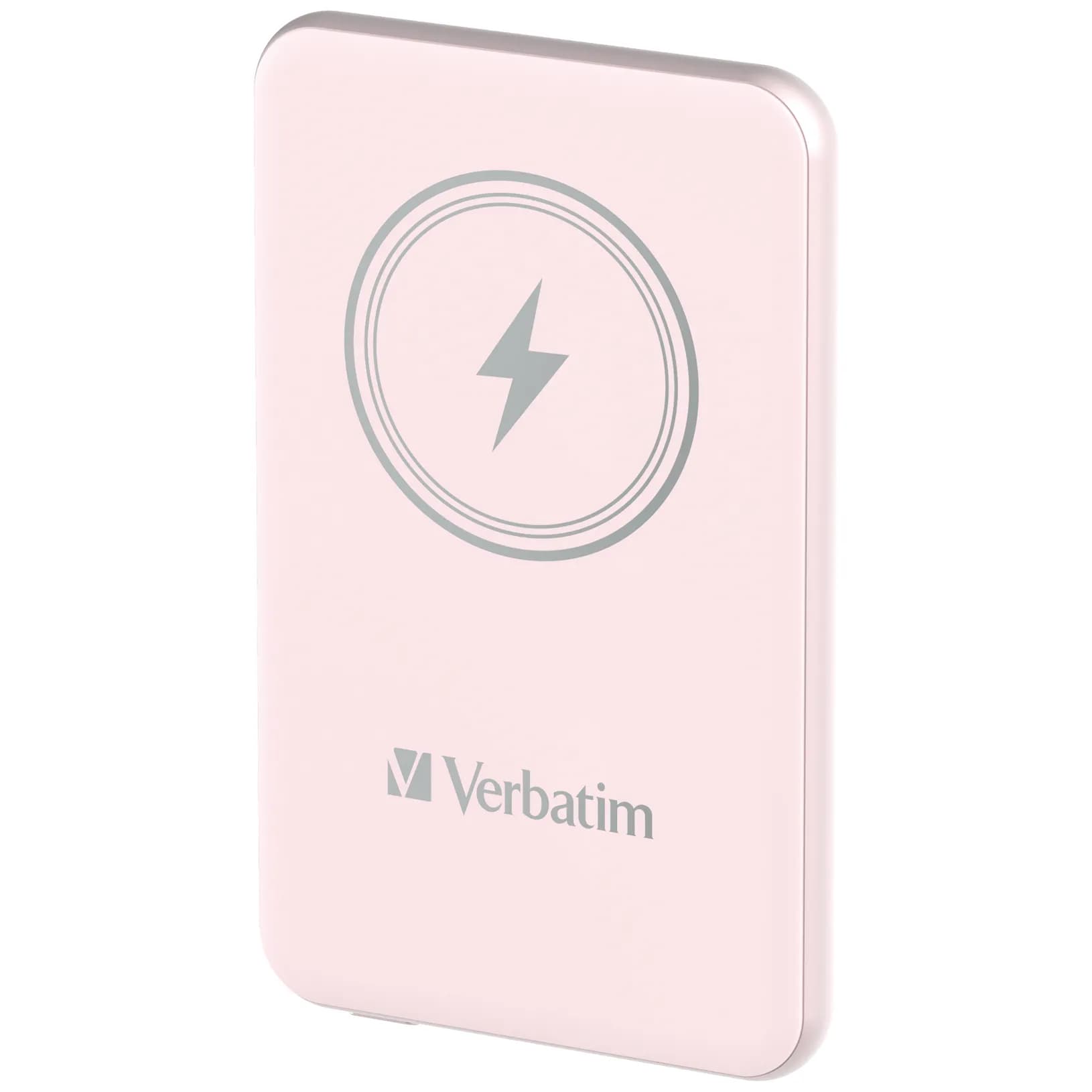 Verbatim Charge 'n' Go Magnetic -varavirtalähde, 5000 mAh, Pinkki