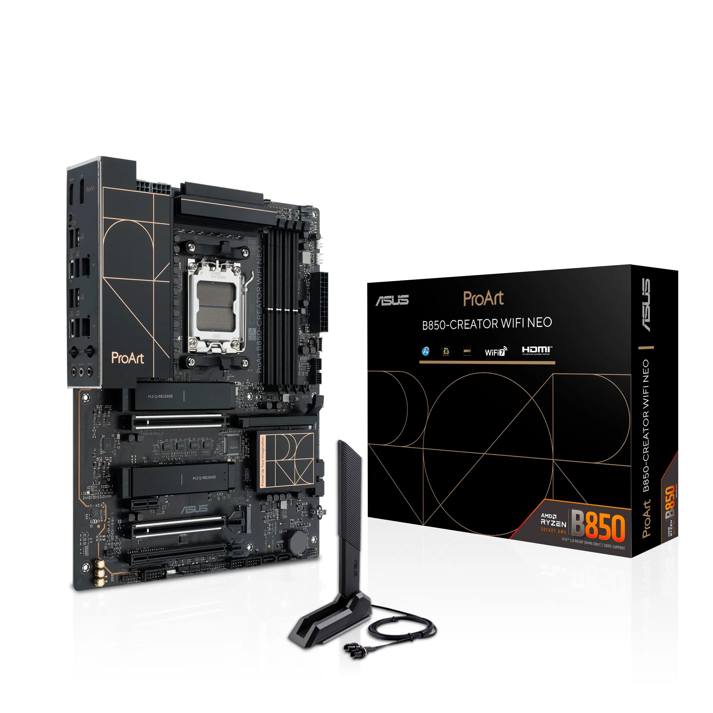 Asus ProArt B850-Creator WiFi Neo WiFi 7 AM5 ATX -emolevy – ASUS