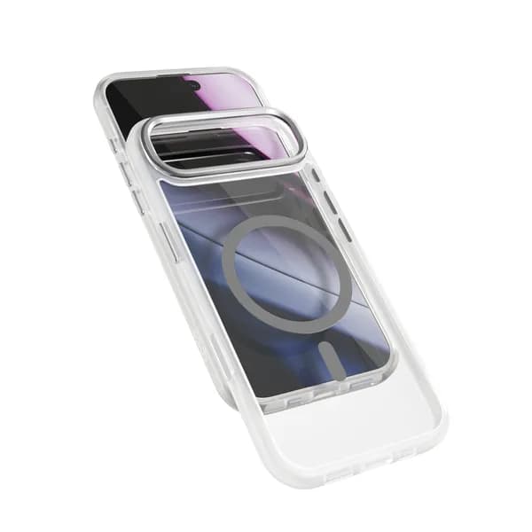 EPICO Hero Pro Mag+, iPhone Air -suojakuori, Transparent with matte – EPICO