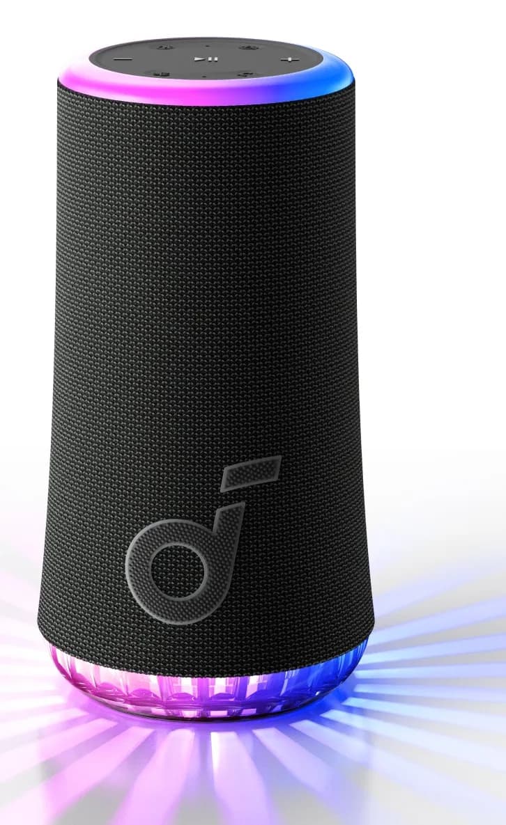 Anker Soundcore Glow Bluetooth kannettava kaiutin, musta – Anker