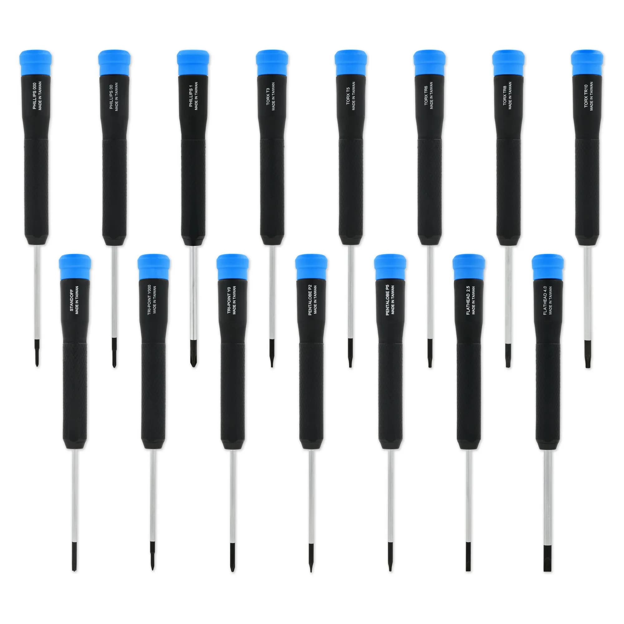 iFixit Marlin Screwdriver Set, 15-osainen ruuviväänninsarja + kotelo – iFixIt