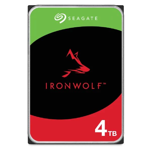 Seagate IronWolf 3.5" 4 Tt, 5400 RPM, 256 MB, SATA 6 Gb/s -kovalevy (NAS) – Seagate