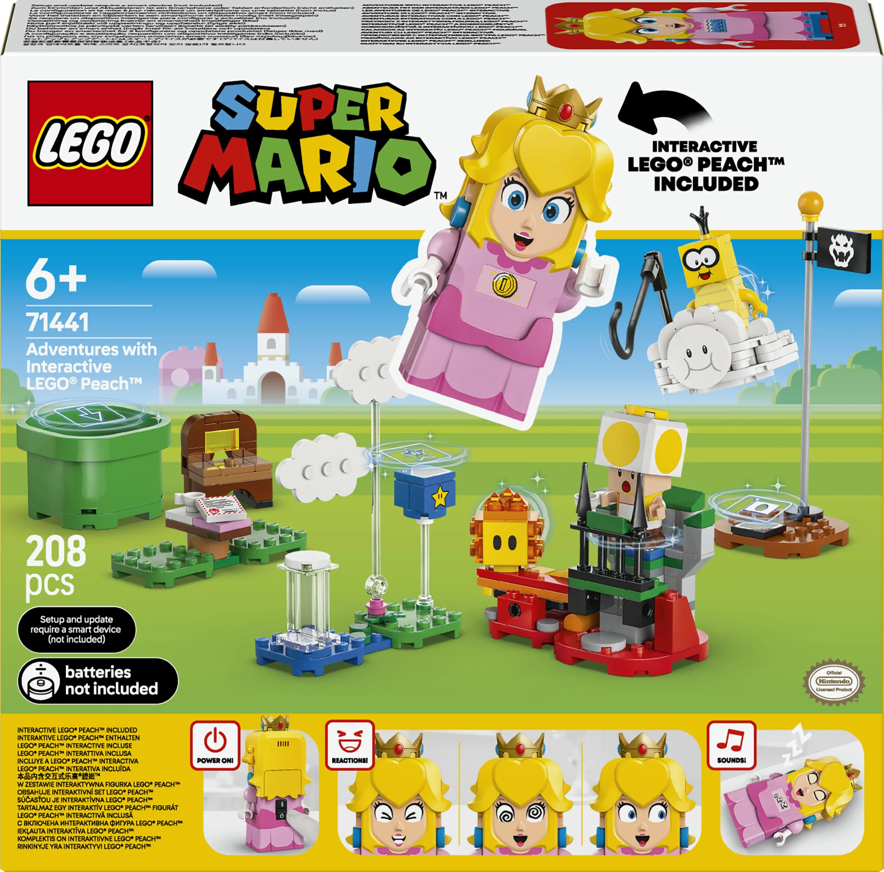 LEGO Super Mario Interaktiivisen Peach Hahmon Seikkailut 71441 – LEGO