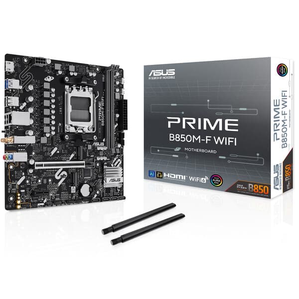 Asus PRIME B850M-F WIFI AM5 mATX -emolevy