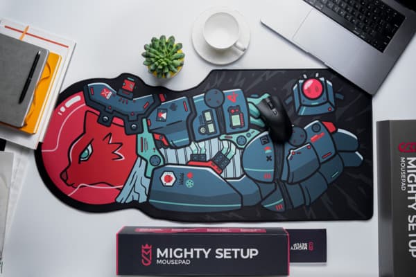 Mighty Setup Voidwalker Marine -pelihiirimatto, 900x400 mm, Marine – MIGHTY SETUP