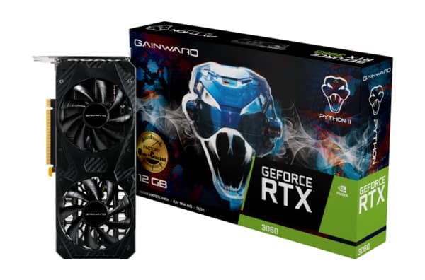 Gainward GeForce RTX 3060 Python II OC 12 Gt -näytönohjain – GAINWARD