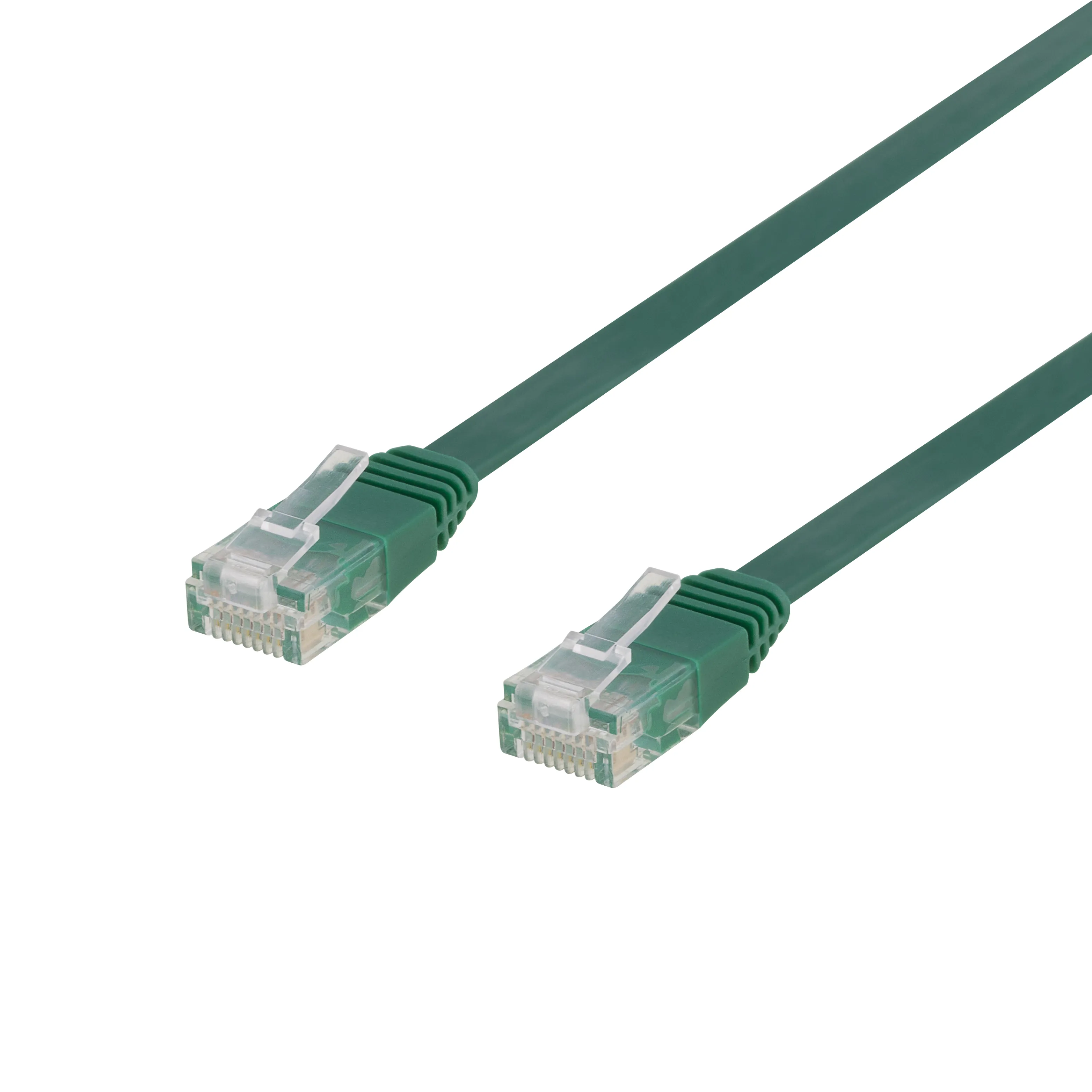 Deltaco Cat6 U/UTP RJ45 1.5m -verkkokaapeli, vihreä
