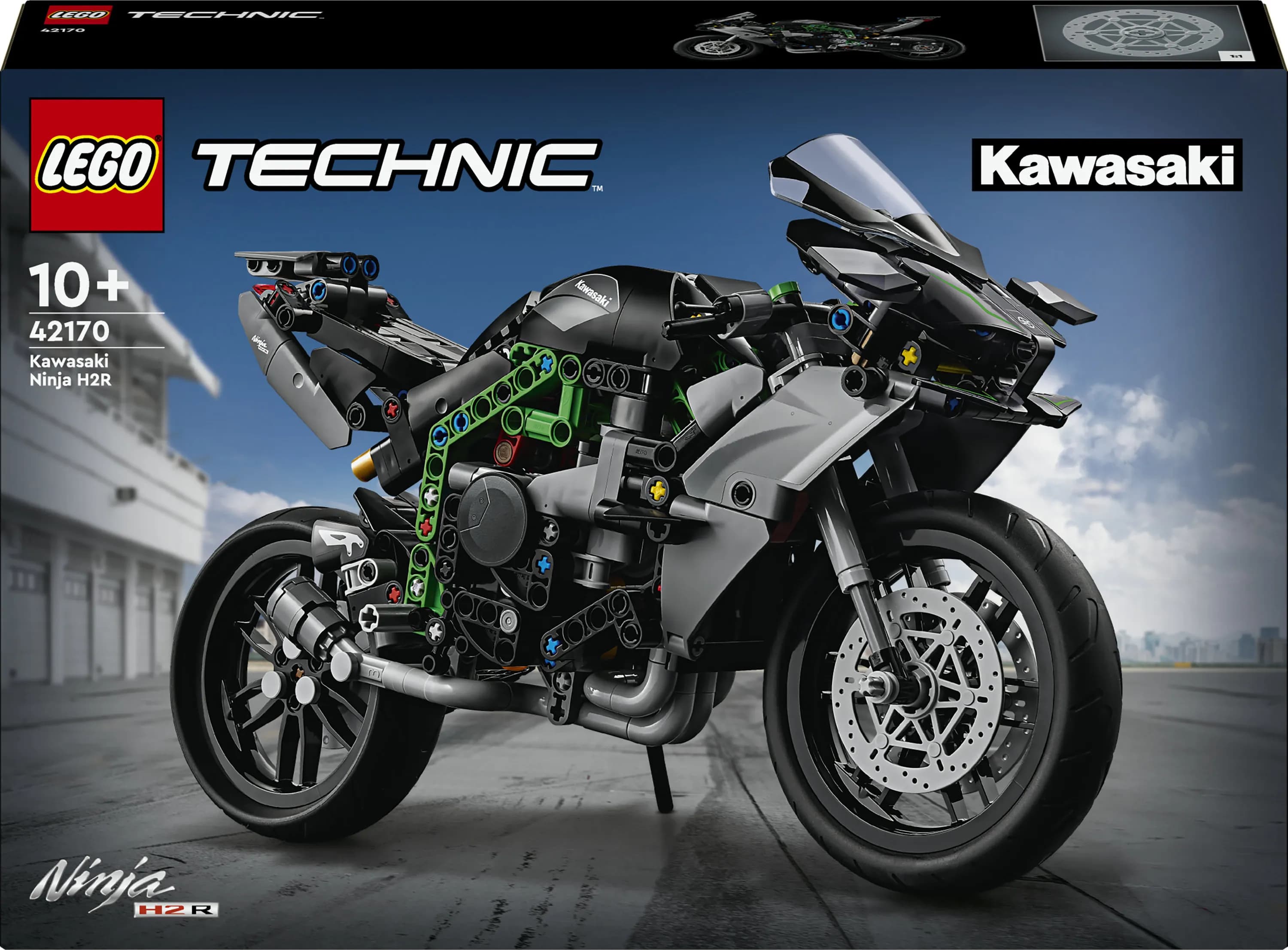 LEGO Technic Kawasaki Ninja H2R -moottoripyörä 42170