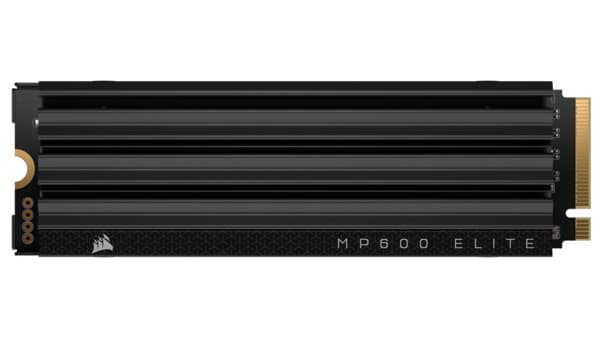 Corsair MP600 Elite Heatsink 2 Tt M.2 PCIe 4.0 NVMe -SSD-levy – Corsair
