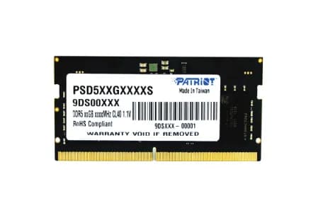 Patriot Signature Line SO-DIMM 32 Gt (1 x 32 Gt) DDR5 4800 MHz, CL40 -muisti