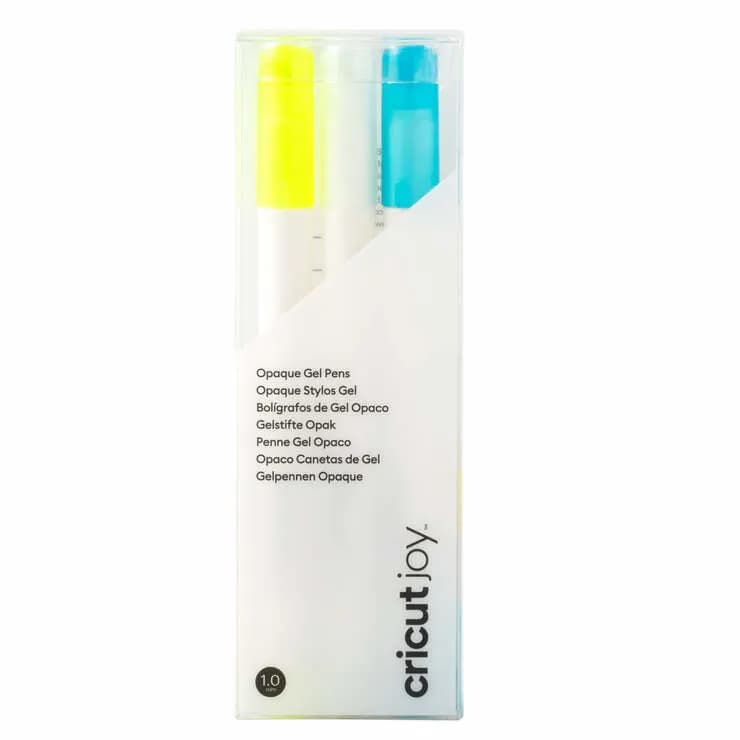 Cricut Joy Opaque Gel pens 3-pack 1,0 (White, Blue, Yellow) – CRICUT