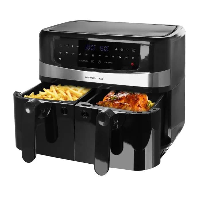 Emerio AF-126672.4, 9 l, 2400 W, airfryer, musta – EMERIO