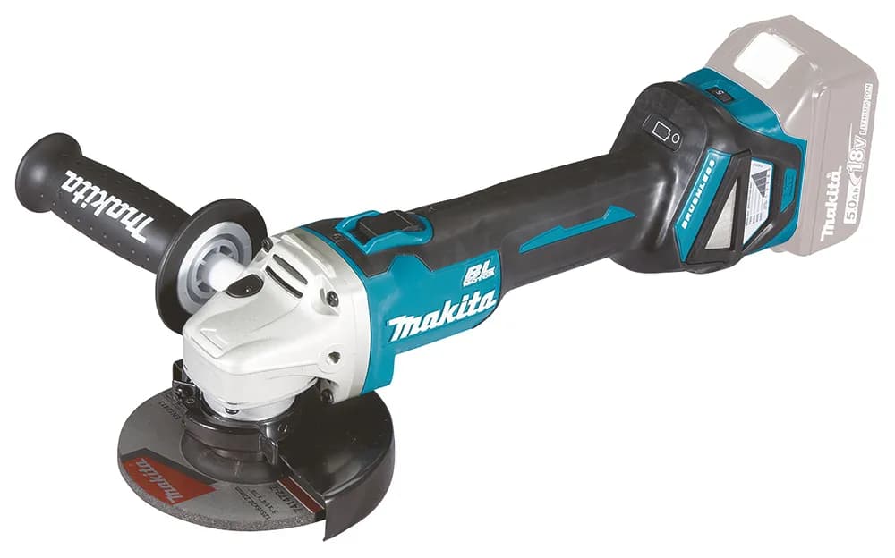 Makita DGA511Z johdoton, 125 mm, 18 V -akkukulmahiomakone