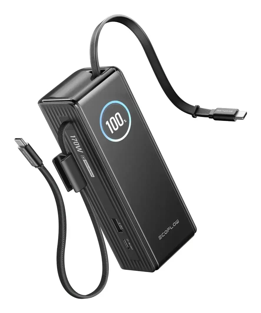 Ecoflow RAPID 25K 100/170w Build-in cable, black