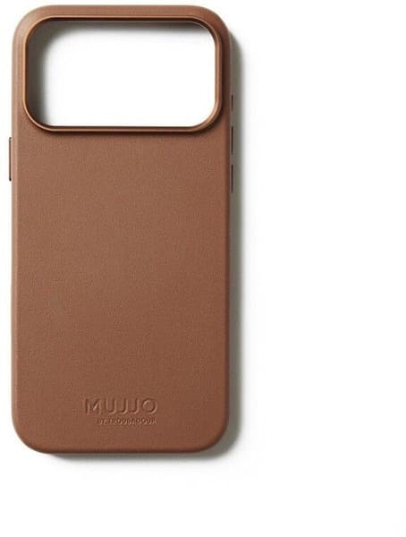 Mujjo MagSafe, iPhone 17 Pro Max -lompakkokotelo, Tan – MUJJO