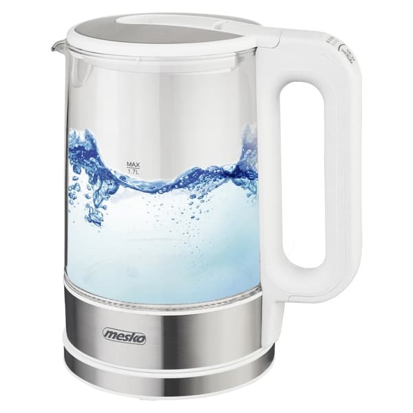 ADLER MS 1301W -vedenkeitin, 1,7 l, 1850 W, valkoinen