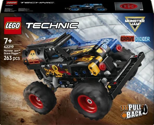 LEGO Technic Monster Jam Grave Digger Fire and Ice 42219
