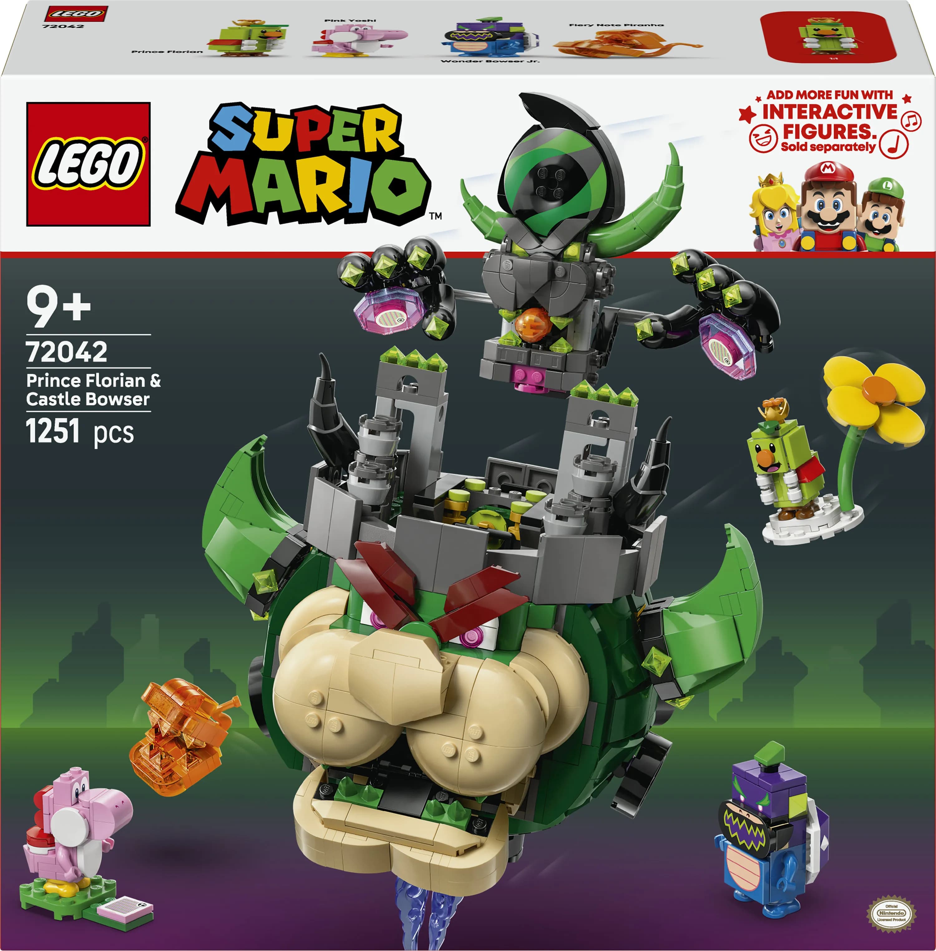 LEGO Super Mario Prince Florian ja Castle Bowser 72042 – LEGO