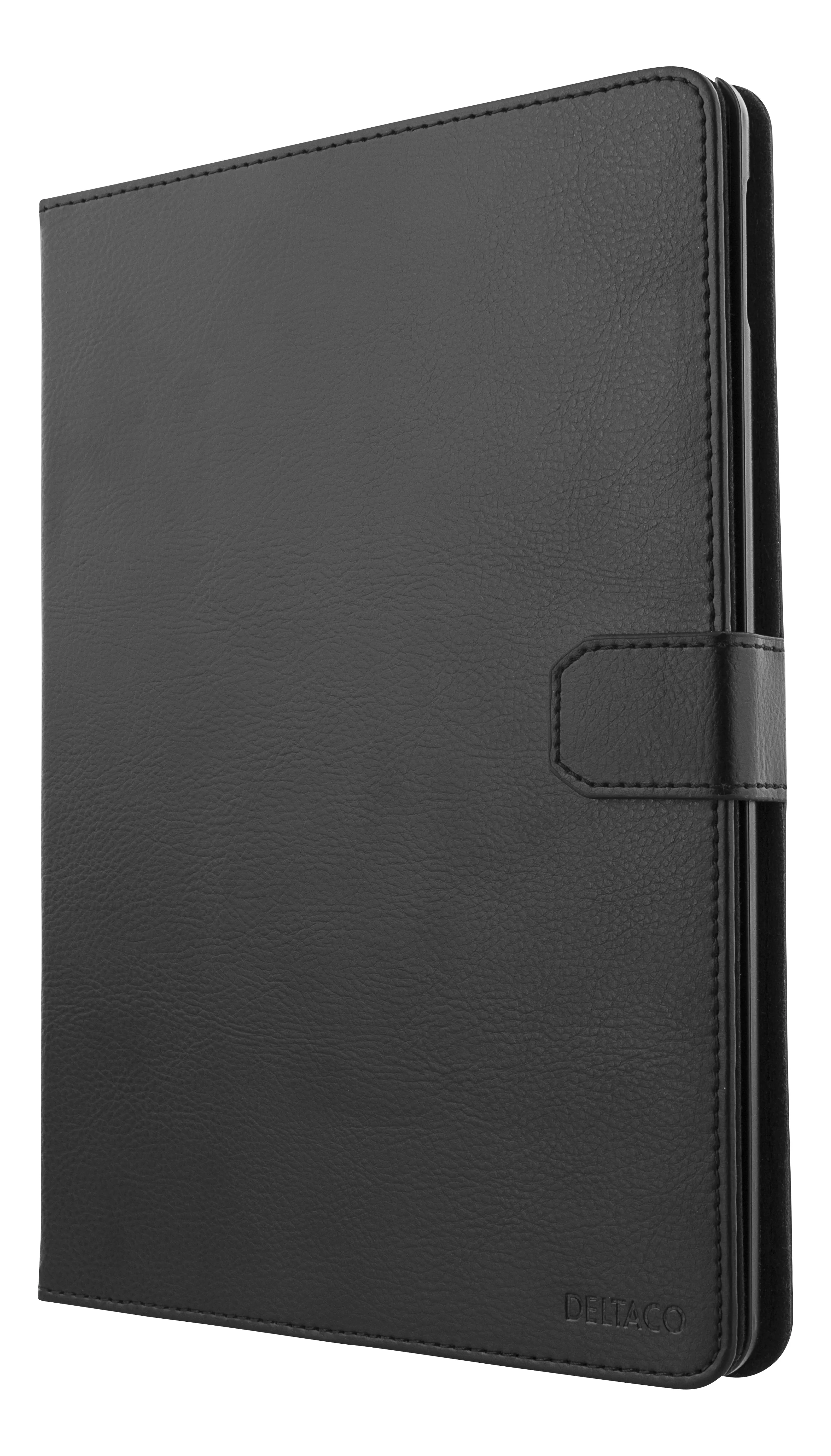 DELTACO iPad 10.2" 2020 case, vegan leather, sleep/wake, stand