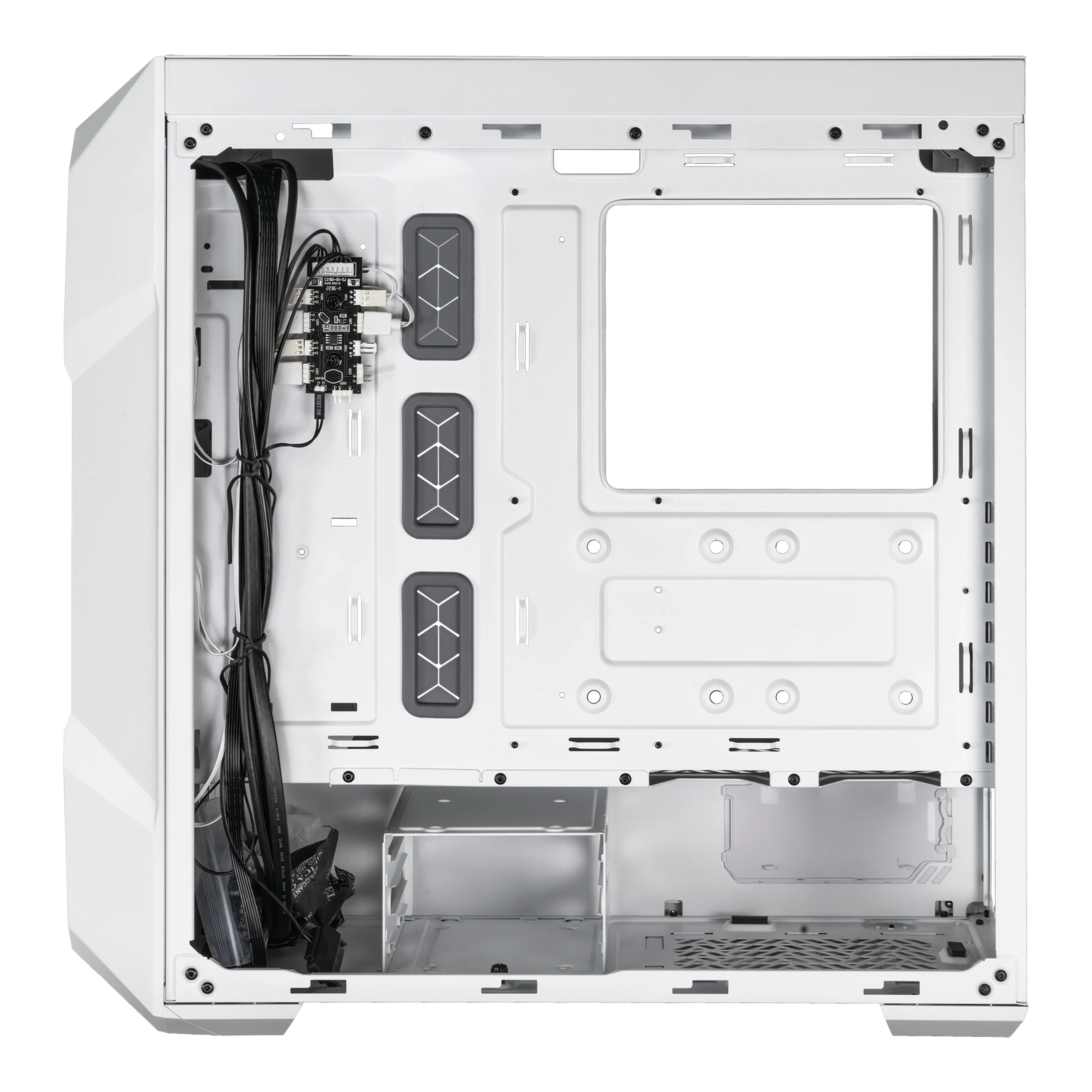 Cooler Master MasterBox TD500 Mesh V2 -miditornikotelo RGB-valaistuksella, valkoinen