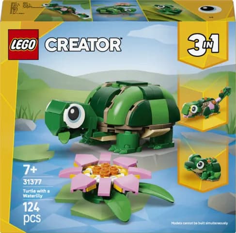 LEGO Creator Kilpikonna ja lumpeenkukka 31377 – LEGO