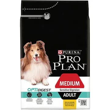 Purina Pro Plan Medium Adult Sensitive Digestion Lamb, Koiran kuivaruoka, 14 kg