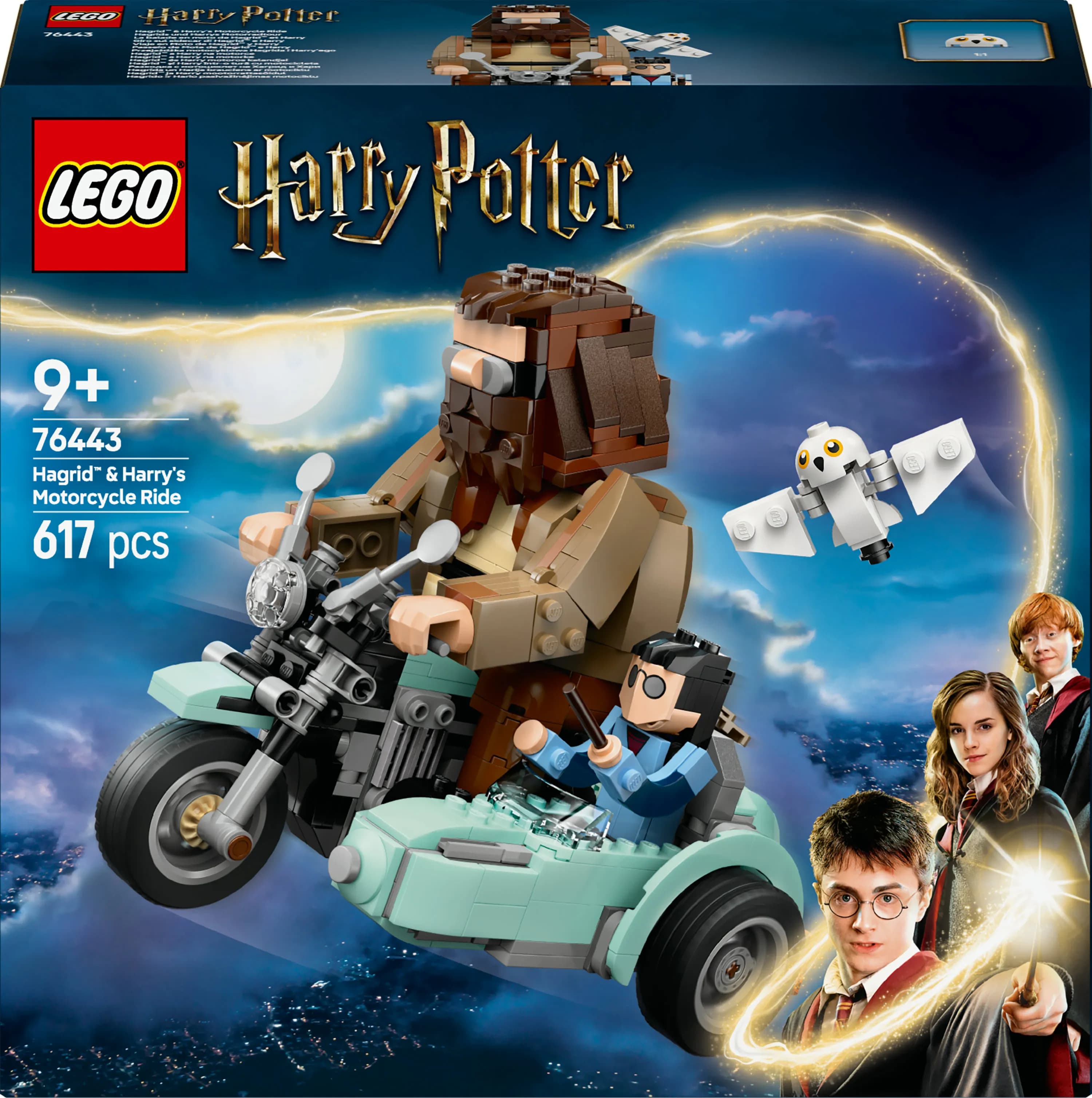 LEGO Harry Potter Hagrid and Harry motorbike ride 76443 – LEGO