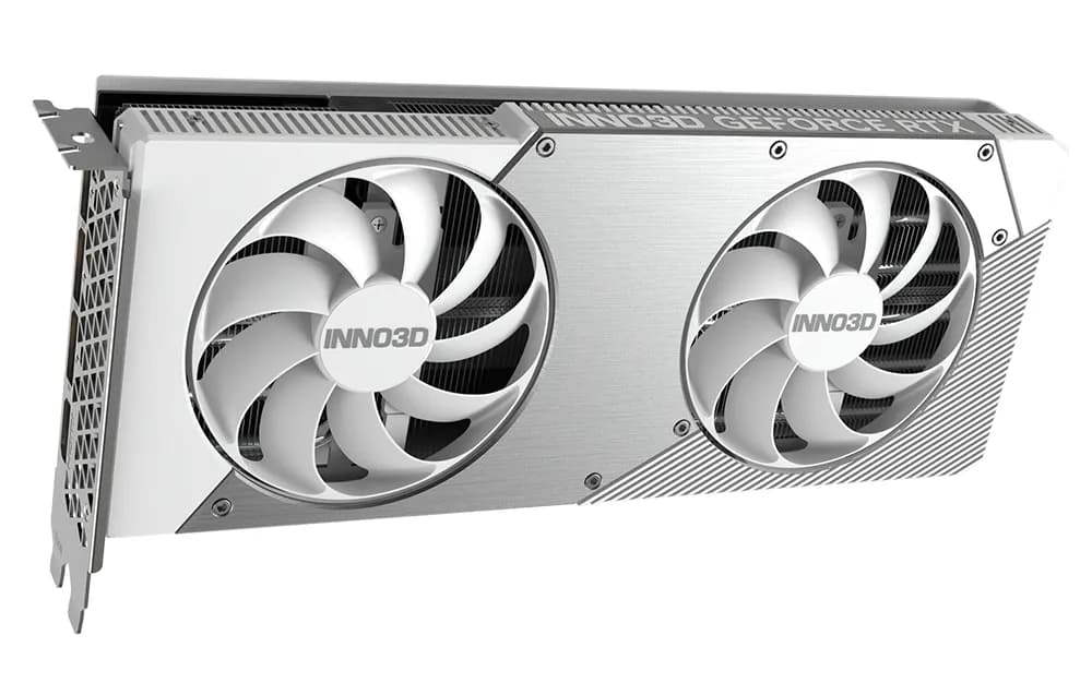 Inno3D GeForce RTX 5070 Twin X2 White OC 12 Gt -näytönohjain – INNO3D