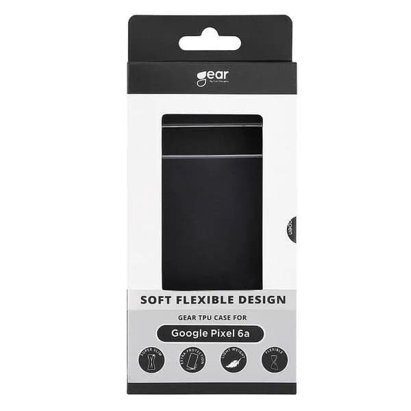 GEAR TPU, Google Pixel 6a -suojakuori, Läpinäkyvä – Gear