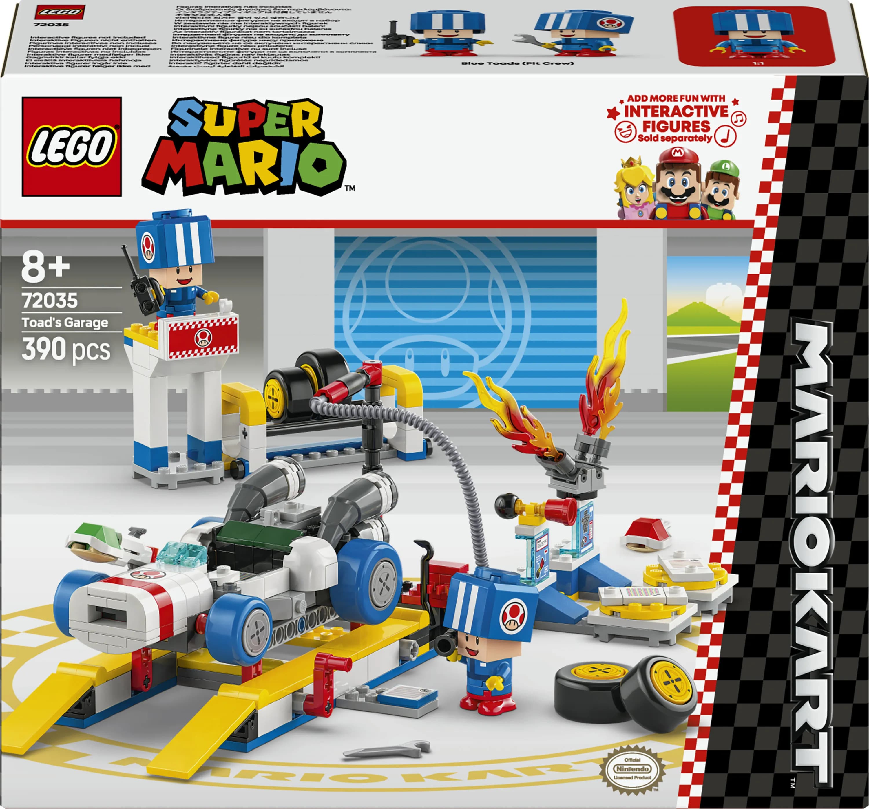 LEGO Super Mario Toadin autotalli 72035 – LEGO